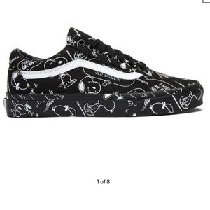 VANS- 2017 Vans Peanuts x Old Skool 'Snoopy' unisex men's 8 ,woman's 9.5